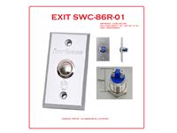 EXIT SWITCH BUTTON ,VANDAL PROOF , ALUMINIUM ALLOY BODY   , SW MODE : NORMALLY OPEN  ,VOLTAGE INPUT : DC 12V/DC. 0.1A.SIZE : 86X50X8mm [EXIT SWC-86R-01]