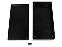 ABS Fire Retardant Enclosure 220 X 110 X 44MM IP54 Black [1599HBK]