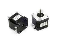 NEMA 17 Stepper Motor 40mm Body Length, 12-24V DC, 1.68A/Phase, 1.8 Degree Step Angle (200 Steps Per Revolution), Model 42BYGH40-01 [BMT STEPPER MOTOR 40MM NEMA 17]