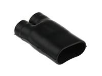 Heat Shrinkable Breakout Boot Black 2-Way Outlet [382A023-25-0]
