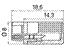 CIRC CON SUB MINI CABL FEMALE STR 4 POL SNAP-IN GOLD CONTCT 3,6mm CABL ENTRY 3A/60VDC IP40 [09-9764-00-04]