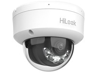 HiLook Dome Network Camera 4MP 2.8mm Lens, Up to 30m IR, 1/3" CMOS , H.265+, Built-in Microphone, 32 Kbps~8Mbps, CBR, VBR, iVMS-4200, HiLookVision, Smart Dual-Light, WDR, 1xRJ45 10M/100M, 12VDC ± 25%, 0.5A, PoE:802.3af Class 3 Max:7.5W, IP67 [HLK IPC-D140HA-LU 2.8MM]