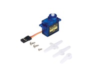 Micro Servo 9G. SG90- 0.1SEC/60Deg-Stall Torque:1.8KG/CM(4.8V); 2.2KG/CM(6.0V). Continuous Rotation [BDD SG90 SERVO 360D HIGH QUALITY]
