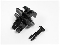 Omega Insulator - Insulator - Omega with Clip - Black {EI-OB} [EF EIOB]