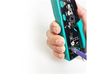 CAT.5/6/7 Modular Plug Crimping Tool 142mm - Parallel Crimping Action for Precise Crimping & Force Saving [PRK CP-335N]
