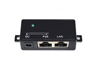 Single Port Fast Ethernet Passive PoE Injector 10/100MB With LED indicator. [POE PASSIVE SINGLE GIGABIT]