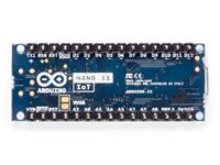 THE ARDUINO NANO 33 IOT IS ARDUINO'S SMALLEST BOARD TO START WITH INTERNET OF THINGS (IOT).. USING THE POPULAR ARM® CORTEX®-M0 32-BIT SAMD21 PROCESSOR,IT ALSO FEATURES THE POWERFUL U-BLOX NINA-W102 WI-FI MODULE AND THE ECC608A SECURITY CRYPTO-CHIP [ARDUINO NANO 33 IOT WITH HEADER]