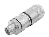 CIRC CON M12 X COD CABL MALE 8 POL IDT CONNECTION  9mm CABL ENTRY SHIELDABLE IP67 [99-3787-810-08]