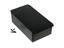 ABS ENCLOSURE 193X113X58MM FLANGED LID BLACK IP54 [1591XXEFLBK]