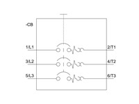 Circuit breaker size S00 for motor protection, CLASS 10 A-release 7...10 A N release 130 A Screw terminal Standard switching capacity [3RV1011-1JA10]
