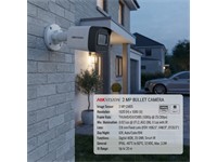 Hikvision Outdoor Mini Bullet Camera, 2MP HD1080P IR, Switchable TVI/AHD/CVI/CVBS, 1920x1080, 2.8mm Lens, 20m IR, Day-Night, IP66 [HKV DS-2CE16D0T-EXIPF (2,8MM)]