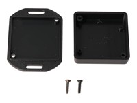 ABS Enclosure 50x50x15mm Black FlangedABS Enclosure 50x50x15mm Black Flanged [1551SFLBK]