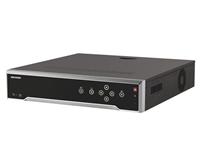 Hikvision 32CH Embedded Plug & Play NVR H.265/H.264/H.264+/MPEG4, 12-8-6-5-4-3MP/1080p/UXGA/720p/VGA/4CIF, VIDEO I/P 16xRJ45, TCP/IPx1/256Mbps, 4xSATA, 1xRJ45, 2xUSB 2.0-3.0, 1xHDMI, VGA, 16/4xALARM I/P&O/P, 16x PoE, Up to 6TB CAP per disk. [HKV DS-7732NI-I4/16P]
