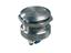 APEM VANDAL RESISTANT SWITCH SPST NO (PTM) QUICK CONNECT SOLDER 24VDC 50MA STAINLESS STEEL [AV09C703D240E]
