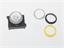 Push Button Actuator Switch Illuminated Latching • Yellow Raised Lens • Yellow 30mm Bezel [P302LYY]