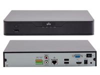 Uniview NVR16ch,Bandwith:80Mbps,P2P,UPnP,NTP,DHCP,PPPoE,HDMI/VGA O/P,Rec Res:8MP/6MP/5MP/4MP/3MP/1080p/960p/720p/D1/2CIF/CIF,1 Bay {Max 8TB each Disk} ,3xUSB2.0,1xRJ45,PSU:12VDC,H2.64/5,260×240×44mm,1.12 Kg [UVW NVR301-16E]