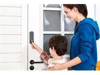 Aqara Smart Retrofit Door Lock U200 Black * Requires Agara Hub M3 * Supports Various Entry Methods Like Fingerprint, NFC, Passcode & More , Supports Apple Home, Google Home, Alexa and SmartThings , Keypad:4xLR3 AAA 1.5V Batteries or Wired IPX5 [AQARA SMART DOOR LOCK U200B]