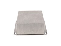 Diecast Aluminium Unpainted 120X120X59MM Flanged Lid Watertight - Silicone Rubber Around the Lid Perimeter [1590WUFL]