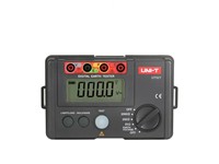 Earth Ground Tester Resistance 0~20Ω/200Ω/2000Ω, AC Earth Voltage 0~200V, Frequency:50Hz/60Hz, Display Count 2000, Manual Range, Auto Power Off, Low Battery Indication, Data Hold, Data Storage 20Groups, LCD Backlight, Full Icon Display, Double Insulation [UNI-T UT521]