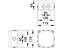 ENCLOSURE - IP65  108X108X64MM DIMS WITH CONICAL CABLE GLANDS :119X119X64 [IDE 18300]