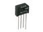 Silicon Bridge Rectifier Diode • with Mounting Slot • SIL 4 Pin • VF @ IF= 1V@6A • VRRM= 600V • IFM= 6A [RS605]