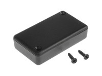 ABS Enclosure 60X35x15mm Black [1551JBK]