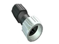 Circ Con MIL-DTL-26482 Ser 1 Style Bayonet Lok Cable End Receptacle/Str. Relief Male 12 Pol 8* #20/4* #16 Cont. Soldr. 7,5A/22A 600VAC/850VDC (MS3110F-14-12P)(PT01E14-12P-SR)(85101E1412P50) [PT01F-14-12P]