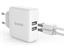 USB 2 PORT WALL CHARGER 5V 2.4A [ORICO WHC-2U-EU-WH-BP]