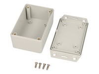 ABS Enclosure 87 X 57 X 36MM Flanged Lid Grey IP54 [1591XXLFLGY]