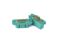 VTOL MPX Battery Connector Pair 2 Pole 30A Plus 9 Signal Contacts 5A Max Rating [RC-VTOL 2+9 CONNECTOR PAIR]