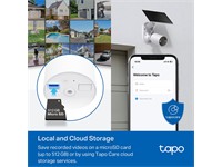 TP-LINK Tapo Solar-Powered Security Camera Kit - Camera 2K 3MP 1/2.8” CMOS Starlight Sensor-850nm IR LED (30ft /9.1m)- Color Night Vision-2xSPOT Lights-built-In Microphone & Speaker-2.4GHz Wi-Fi- Recharchable Lithium-ion Batt-Solar Panel:5.2V 2.5W, IP65 [TP-LINK TAPO TC82 KIT]