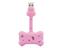 BONE DOGGY LINK 2 PORT USB 2.0 HUB SUPPORTS 98/98SE/Me/2000/XP/VISTA/MAC 100X173X22MM 68.4g PINK [BNE AP06041-PK]