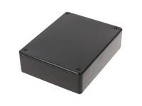 Polystyrene Enclosure 121X91X34MM Black IP54 [1591GSBK]