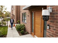 Hikvision Fixed Outdoor IR WIFI Stand Alone PT Network Camera 4MP 2.8mm Lens , 30m IR , 1/2.9" CMOS , Built-in Microphone & Speaker , Support Human & Vehicle Detection & Auto-Tracking Lite , 1xRJ45 10M/100M , WDR , WPA-PSK/WPA2-PSK , ONVIF, SDK , 12VDC/1A [HKV DS-2DE2C400IWG/W (2.8MM)]