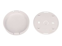 ABS Plastic Miniature Enclosure - Snap-Fit / Wall-Mount Round 80x20mm Unvented IP30 - White [1551SNAP13WH]