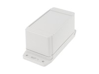 Enclosure Polycarbonate 120mx66mx62mm IP67 Grey Flanged Lid [1555C2F42GY]