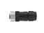 Circlar Connector M12 B COD Cable Female Striaght. 5 Pole Screw. Clamp Terminal PG11 Cable Entry - Stainless Steel Coupling IP67 [CM12BF5S-CW/11-SS]