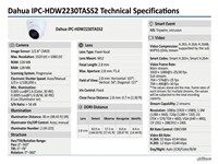 Dahua 2MP Dome, IR30M, 2.8mm Lens, IP67, PoE, Built in Mic and SD Card [DHA IPC-HDW2230TASS2 2.8MM]