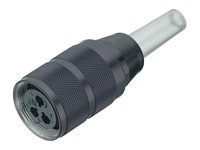 7 Way Female Cable Connector with IP40 250V 5A Screw Locking and Solder termination cable outlet 5~8mm [09-0042-00-07]