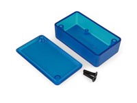 ABS Enclosure 60 mm x 35 mm x 20 mm Translucent Blue [1551HTBU]
