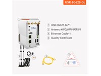 USR EG628‑ETH is an Industrial IoT Controller with Dual Ethernet, RS485/232, CAN, LINUX OS, and Expandable I/O for Edge Computing, Data Acquisition, and Automation Tasks. [USR EG628-ETH IOT CONTROLLER]