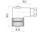 Circular Connector M12 US COD (1/2" UNF) Cable Female Right Angled 3 Pole Screw Terminal IP67 [99-2430-24-03]