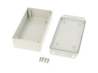 ABS Enclosure 113X63X28MM Flanged Lid Grey IP54 [1591XXBFLGY]