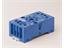 SOCKET - RELAY 8PIN PANEL / DIN RAIL SQAURE EDGE [9020-E (BLUE)]