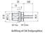 Circular Connector M12 A COD Male 8 Pole Screw Lock with Lead PG9 Fixing Thread IP68 [09-3481-00-08]