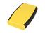 ABS Enclosure 147x89x24mm Soft Side Yellow [1553DYLBK]