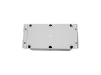 Plastic Waterproof ABS Enclosure, 240g, Rated IP65, Size : 158x90x60 mm, 3mm Body Thickness, Impact Strength Rating IK07, Box Body and Cover Fixed with 4X Stainless Screws, Silicone Rubber Seal, Internal Lug for Circuit Board or DIN Rail Track. [XY-ENC WPP13-01 MSF]