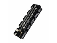 IEC C14M (X1) & C13F(X4) Multi-Inlet with Fuse Holder Snap-IN 1,5mm Solder Lug 4,8mm 10A 250VAC [6850-4-43/1,5MM]