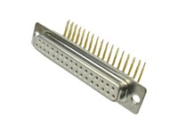 Plug 37P 90DEG With Bracket Machcont [DC37P1A1N]