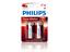 BATT 1,5V "C" POWER ALKALINE * 2 per pack * [LR14BP2K-PHILIPS]